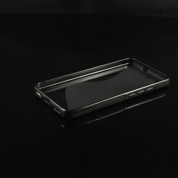 Silikonový ochranný obal S-line pro Huawei Y6 Dual SIM - modrý