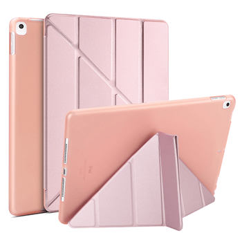 2v1 Smart flip cover + zadní silikonový ochranný obal pro Apple iPad 10.2" 2020 (8. generace) - růžový