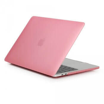 Plastový ochranný obal pro Apple MacBook Pro 13,3" (2022,M2) - světle růžový