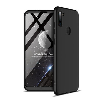 Ochranný 360° celotělový plastový kryt pro Samsung Galaxy A13 - černý