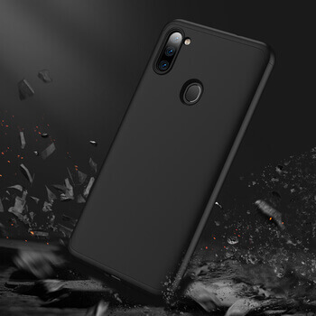 Ochranný 360° celotělový plastový kryt pro Samsung Galaxy A13 4G - modrý