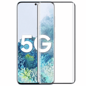3x 3D tvrzené sklo s rámečkem pro Samsung Galaxy S23 5G - černé - 2+1 zdarma