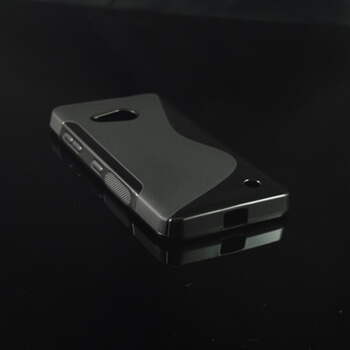 Silikonový ochranný obal S-line pro Nokia Lumia 550 - bílý