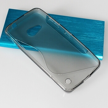 Silikonový ochranný obal S-line pro Nokia Lumia 550 - šedý