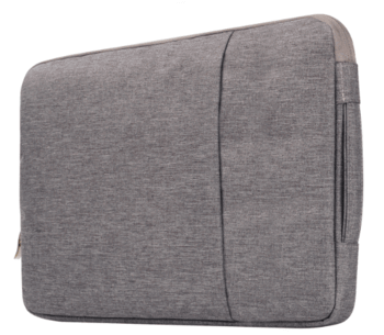 Ochranné pouzdro s kapsou pro Apple MacBook Pro 14" (2023, M2 Pro, M2 ) - šedé