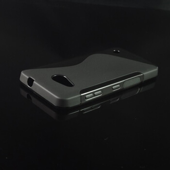 Silikonový ochranný obal S-line pro Nokia Lumia 550 - průhledný