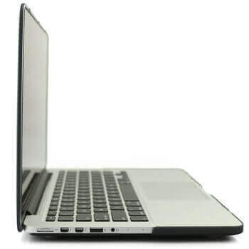 Plastový ochranný obal pro Apple MacBook Pro 16" (2023, M2 Pro, M2 Max) - šedý