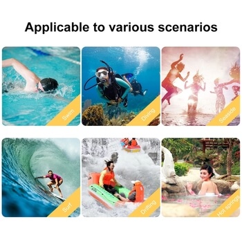 Vodotěsné pouzdro pro profesionální potápění a šnorchlování až do 40 metrů pro iPhone 13 Pro Max - bílé