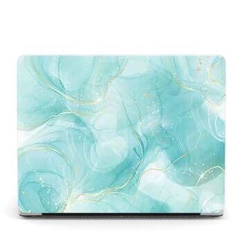 Plastový ochranný obal pro Apple MacBook Air 13,6" (2022, M2) - Blue Marble