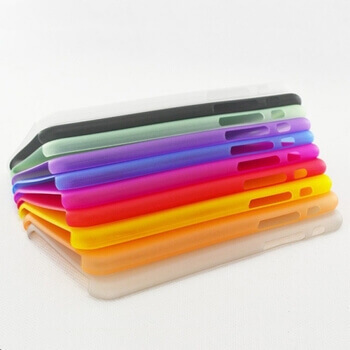 Ultratenký plastový kryt pro Apple iPhone 12 mini - fialový