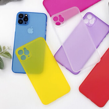 Ultratenký plastový kryt pro Apple iPhone 11 - tmavě modrý