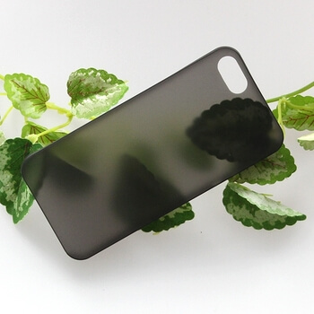 Ultratenký plastový kryt pro Apple iPhone 5/5S/SE - černý