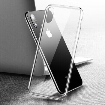 Ultratenký plastový kryt pro Apple iPhone 12 Pro - bílý