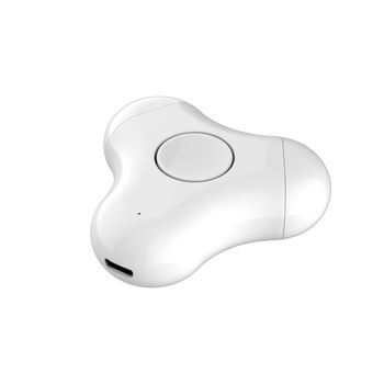 Bluetooth sluchátka s nabíjecím pouzdrem - bílá