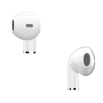 Bluetooth sluchátka s nabíjecím pouzdrem - bílá