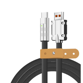 Odolný kabel Lightning - USB 2.0 1m - černý