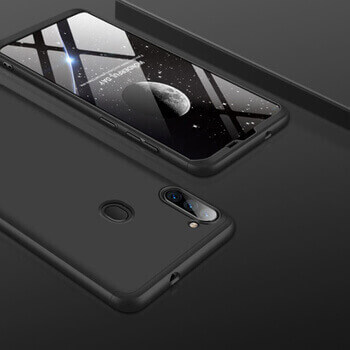 Ochranný 360° celotělový plastový kryt pro Samsung Galaxy A14 4G A145R - černý