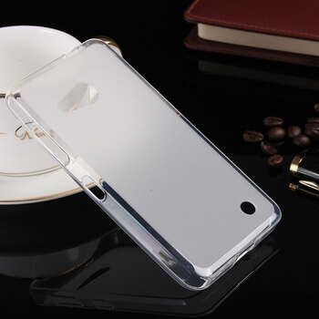 Silikonový mléčný ochranný obal pro Nokia Lumia 550 - bílý