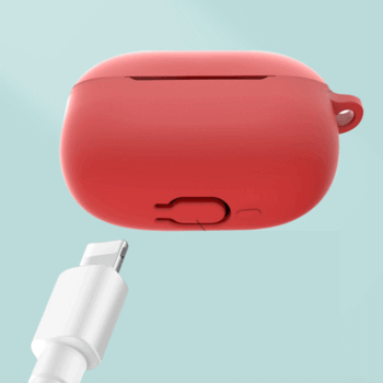 Silikonové ochranné pouzdro pro Xiaomi Redmi Buds 4 Lite - červené