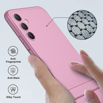 Ochranný 360° celotělový plastový kryt pro Xiaomi Redmi Note 12 4G - růžový