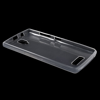 Silikonový obal pro Lenovo A2010 Dual SIM - průhledný