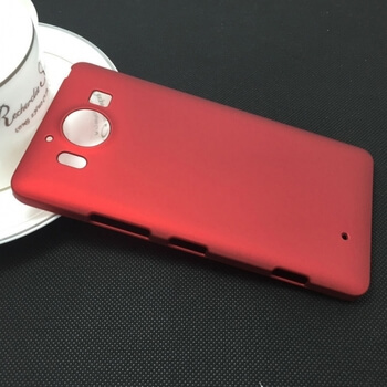 Plastový obal pro Nokia Lumia 950 - červený