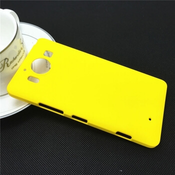 Plastový obal pro Nokia Lumia 950 - žlutý