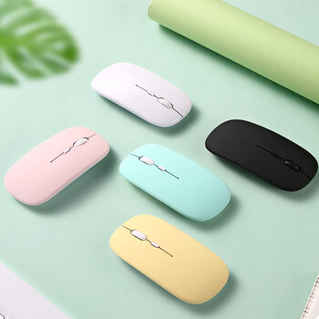 Bezdrátová dobíjecí myš - černá