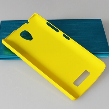 Plastový obal pro Lenovo A2010 Dual SIM - žlutý