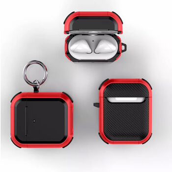 Extra odolné ochranné pouzdro pro Apple AirPods Pro (2.generace) - červené