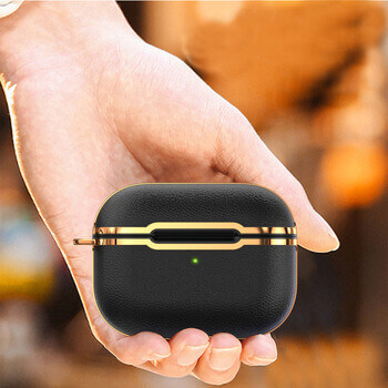 Luxusní ochranné pouzdro pro Apple AirPods 2.generace (2019) - černé