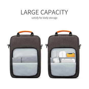 Přenosná taška přes rameno pro Apple iPad 10.2" 2020 (8. generace) - černá