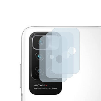 3x Ochranné sklo na čočku fotoaparátu a kamery pro Xiaomi Redmi 12C - 2+1 zdarma