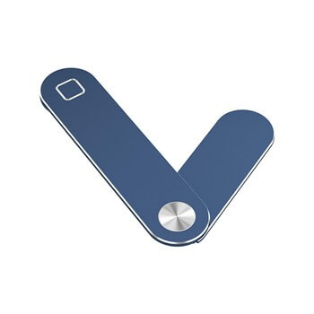 Magnetický držák na telefon k notebooku - tmavě modrý