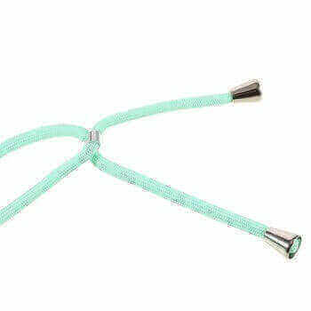 Gumový ochranný kryt se šňůrkou na krk pro Samsung Galaxy S22 Ultra 5G - světle zelený