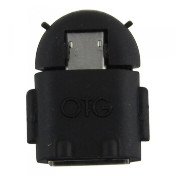 USB OTG propojovací redukce Android pro Micro USB - černý
