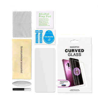 3x 3D UV ochranné sklo pro Samsung Galaxy Note 20 - 2+1 zdarma