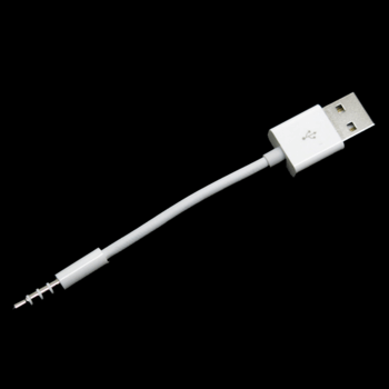 USB kabel pro Apple iPod Shuffle 3rd 4th 5th 6th 3.5mm Jack MC003ZM/A