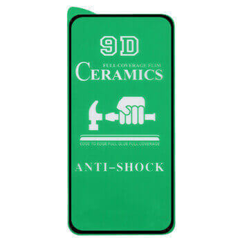 3x Keramické ohebné sklo pro Apple iPhone 7 Plus - 2+1 zdarma - černé