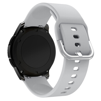 Silikonový řemínek pro chytré hodinky Samsung Galaxy Watch 5 44 mm - šedý