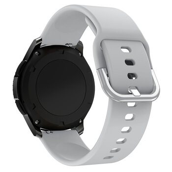 Silikonový řemínek pro chytré hodinky Samsung Galaxy Watch 5 40 mm - šedý