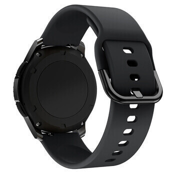 Silikonový řemínek pro chytré hodinky Samsung Galaxy Watch 6 Classic 47 mm - černý