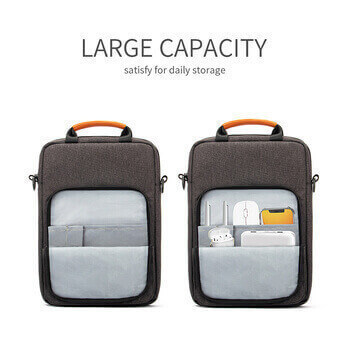 Přenosná taška přes rameno pro Apple iPad Pro 12.9" 2021 (5.generace) - tmavě modrá