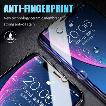 3x Keramické ohebné sklo pro Apple iPhone 15 - 2+1 zdarma - černé