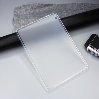 Ultratenký silikonový obal pro Lenovo Tab M10 Plus (3.generace) - bílý
