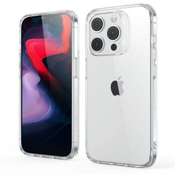 Silikonový obal pro Apple iPhone 15 Pro Max - průhledný