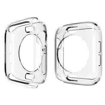 Ultratenký silikonový obal pro chytré hodinky Apple Watch Ultra 2 49 mm - průhledný