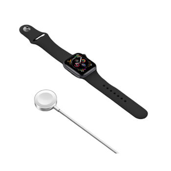 Magnetická bezdrátová nabíječka pro Apple Watch bílá