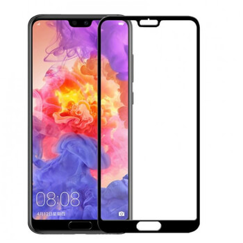 3x 3D ochranné tvrzené sklo s rámečkem pro Honor 8S - černé - 2+1 zdarma