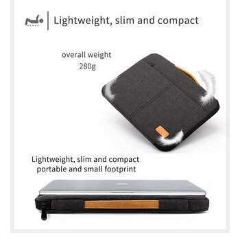 Taška na notebook pro Apple MacBook Pro 14" (2021, M1) - černá